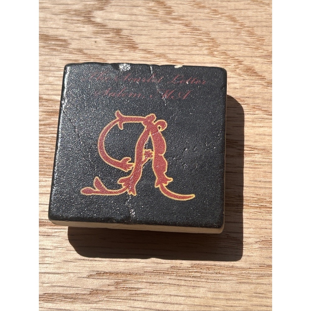The Scarlett Letter Broadway Play Refrigerator Magnet 2x2 Ceramic Tile Magnet